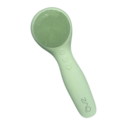 IUV Sonic LED Red/Blue Silicone Thermo Cleansing Brush with Microcurrent
