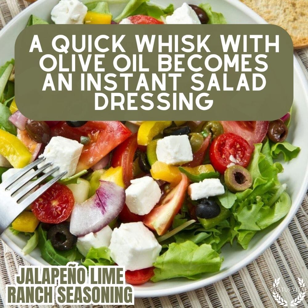 Condimento ranchero de jalapeño y limón 