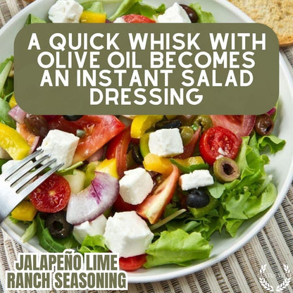 Condimento ranchero de jalapeño y limón 