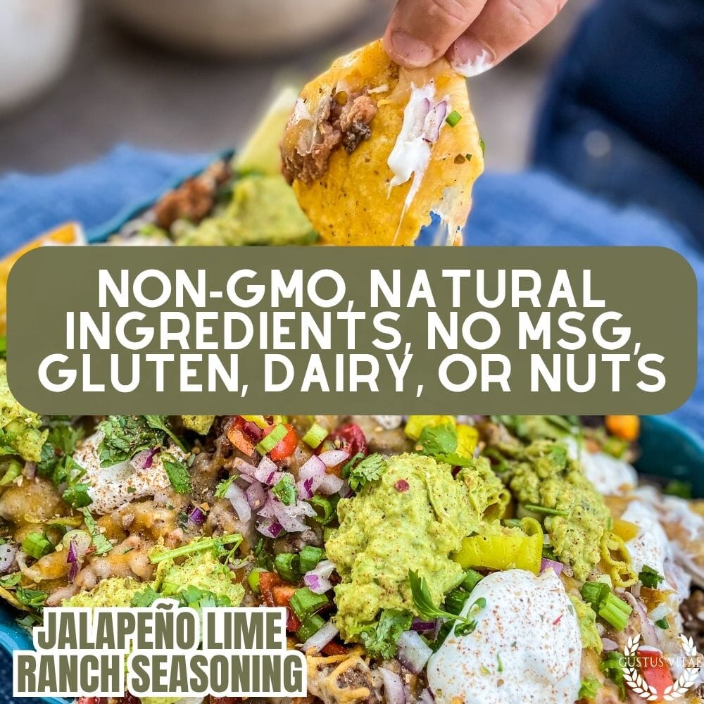 Condimento ranchero de jalapeño y limón 