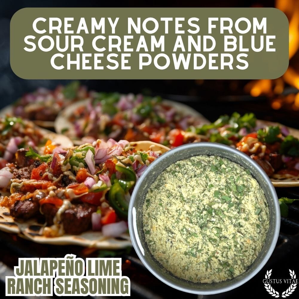 Condimento ranchero de jalapeño y limón 