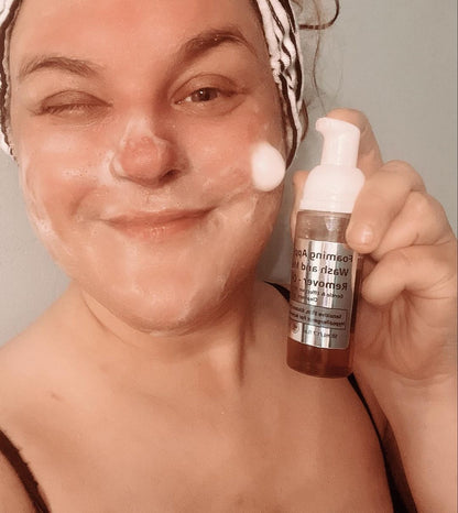 Gentle Foaming Facial Cleanser – Aloe, Apple & Ashwagandha for All Skin Types