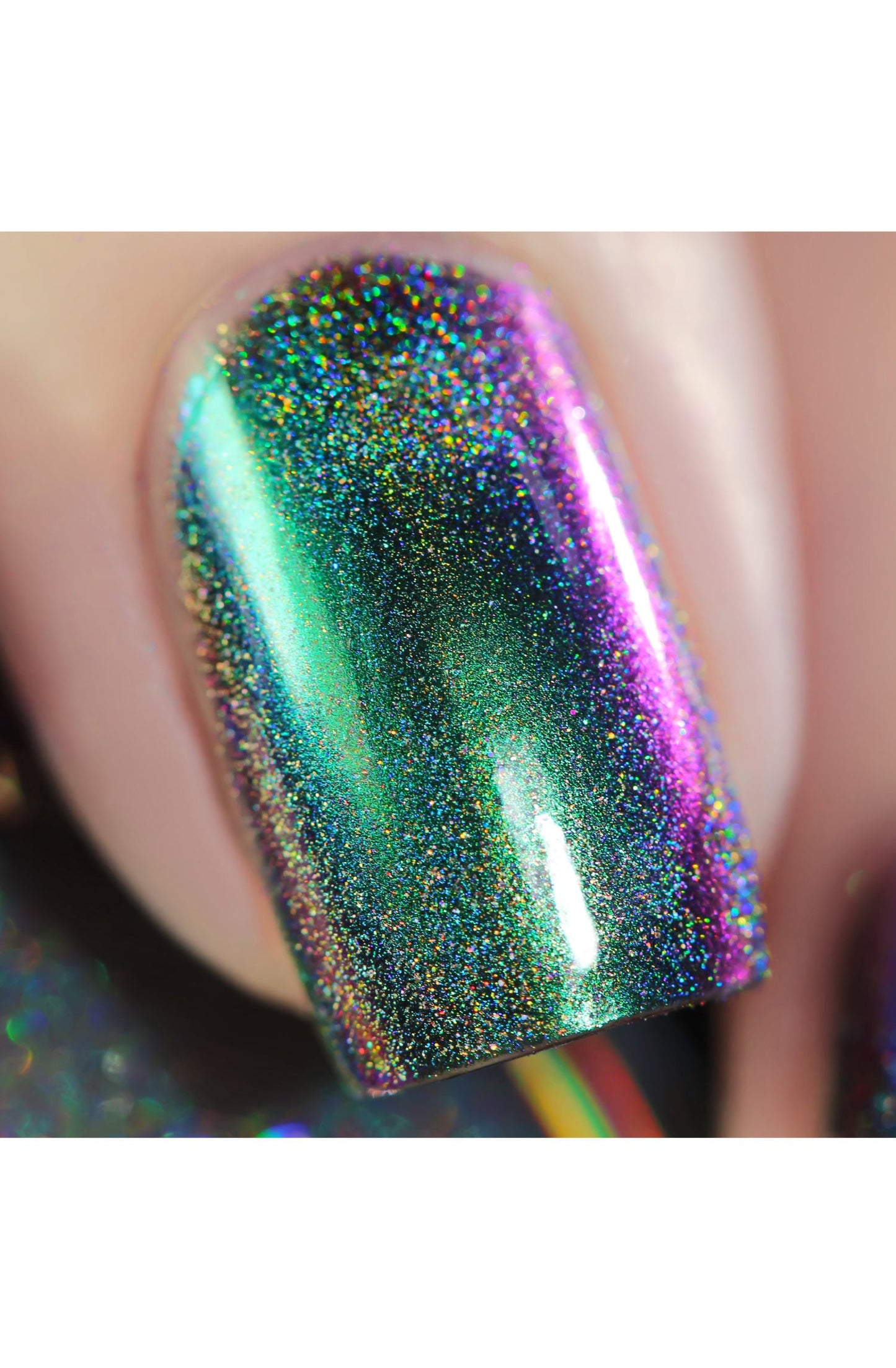 Chameleon Holographic Nail Powder: Jewel of the Nile