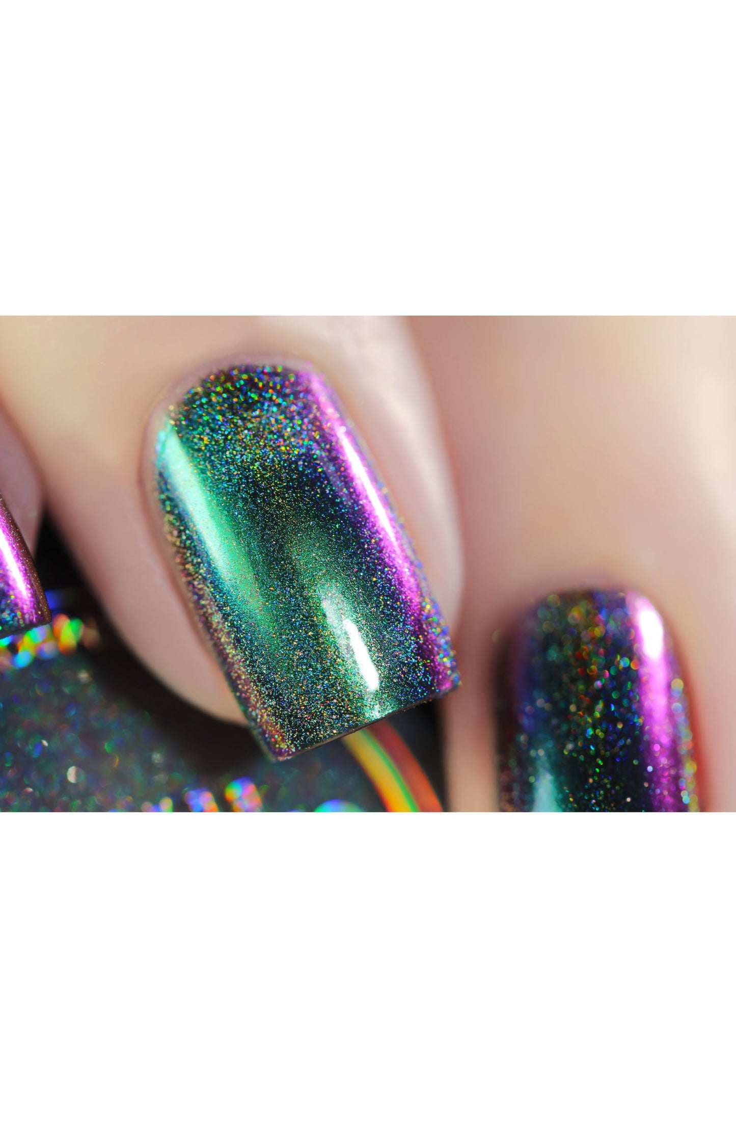 Chameleon Holographic Nail Powder: Jewel of the Nile