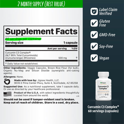 Jigsaw Curcumin C3 Complex®