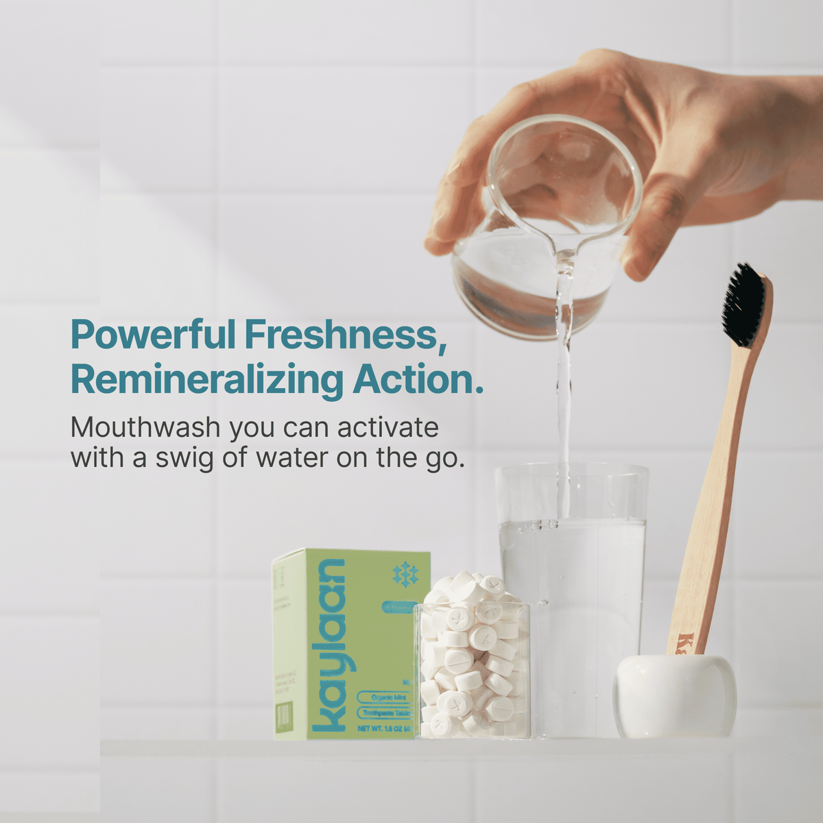 Natural Mint Mouthwash