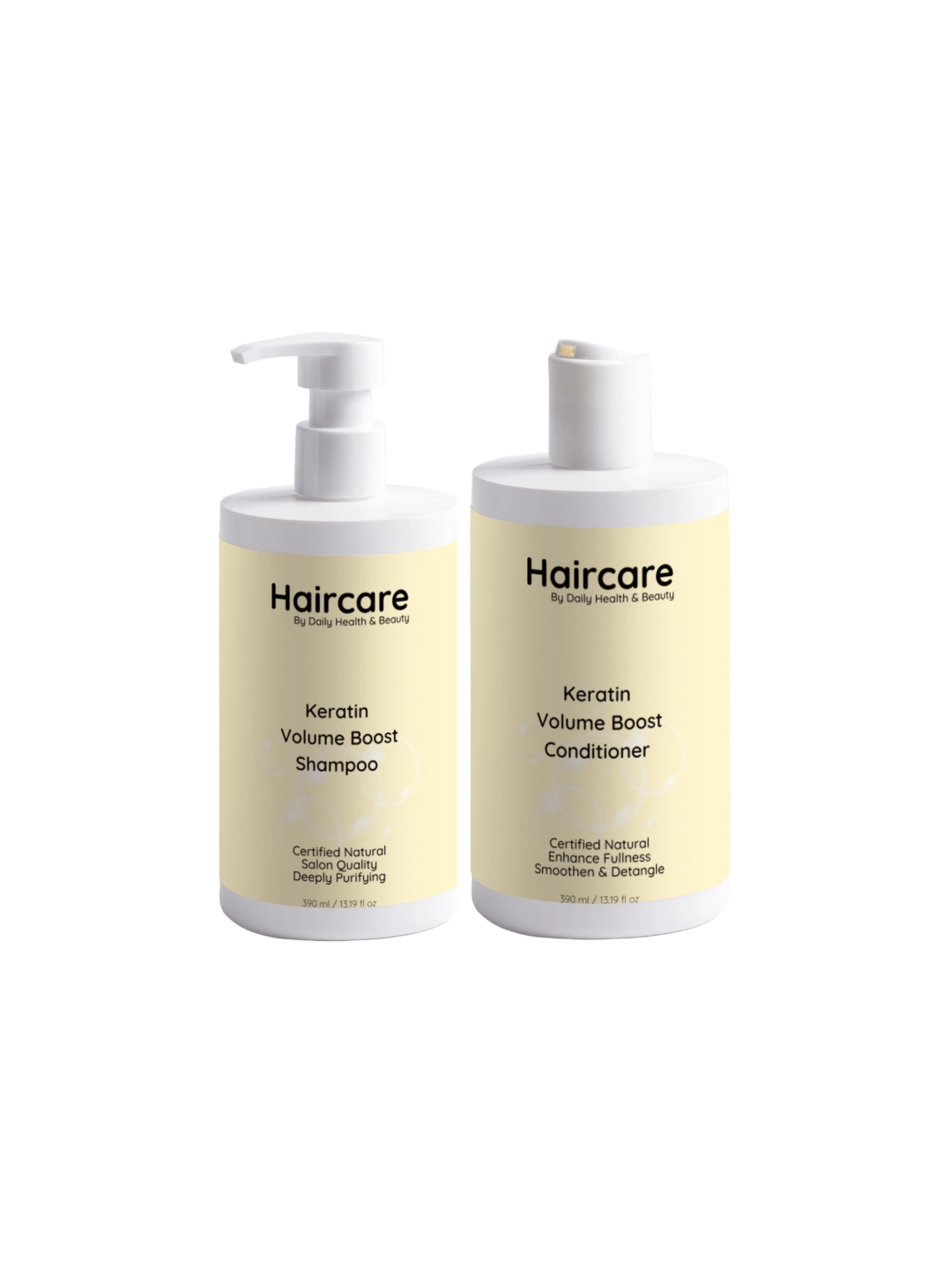 Keratin Volume Boost Shampoo & Conditioner Bundle | Daily Health & Beauty