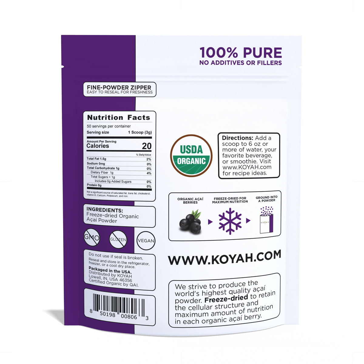 Organic Acai Powder