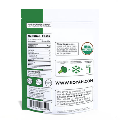 Organic Broccoli Powder