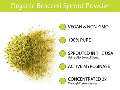 Organic Broccoli Sprout Powder