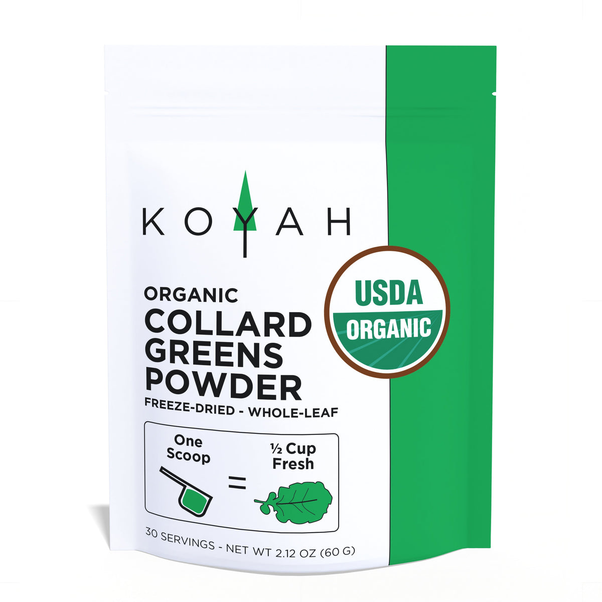 Organic Collard Greens Powder