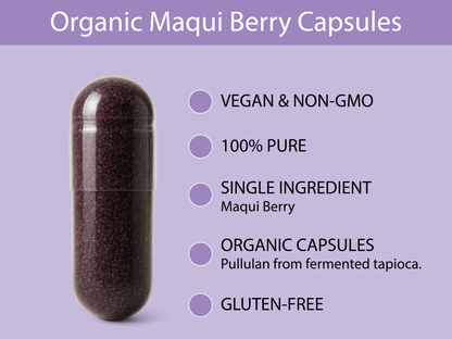 Organic Maqui Berry Capsules