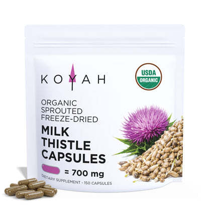 Organic Milk Thistle Capsules