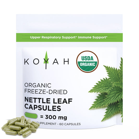 Organic Stinging Nettle Leaf Capsules