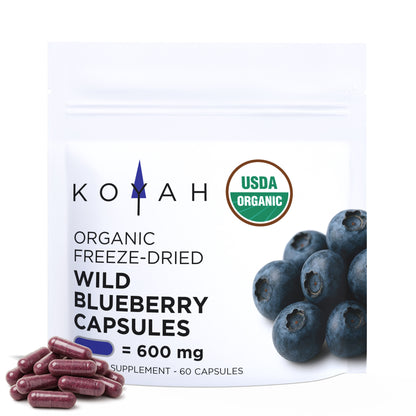 Organic Wild Blueberry Capsules