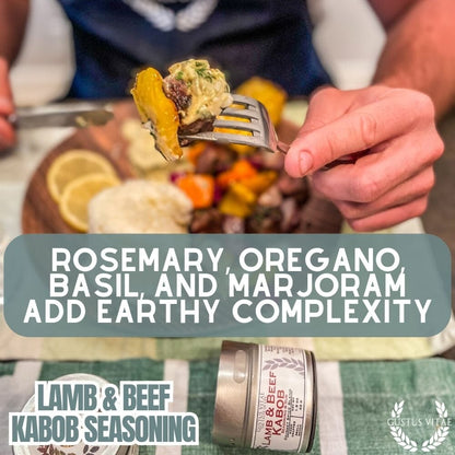 Condimento para brochetas de cordero y ternera 