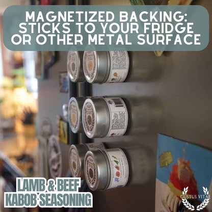 Condimento para brochetas de cordero y ternera 