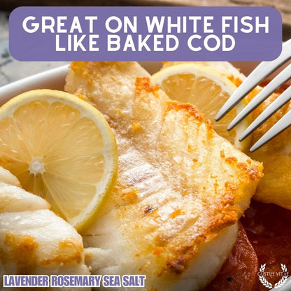 Sal marina de lavanda y romero