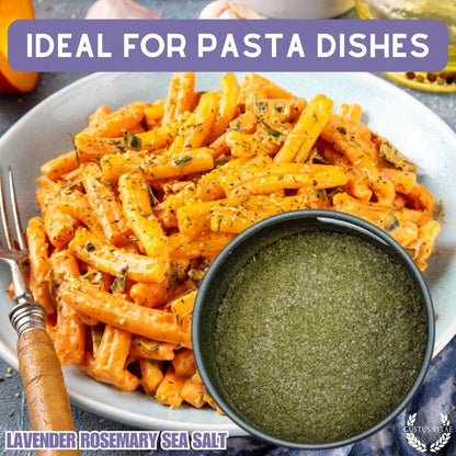 Sal marina de lavanda y romero