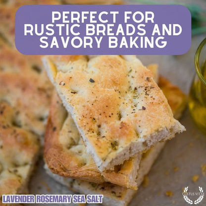 Sal marina de lavanda y romero