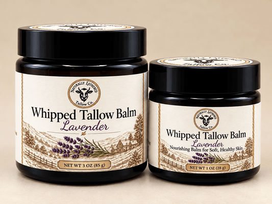 Lavender Whipped Tallow Balm | Nourishing Skin Moisturizer