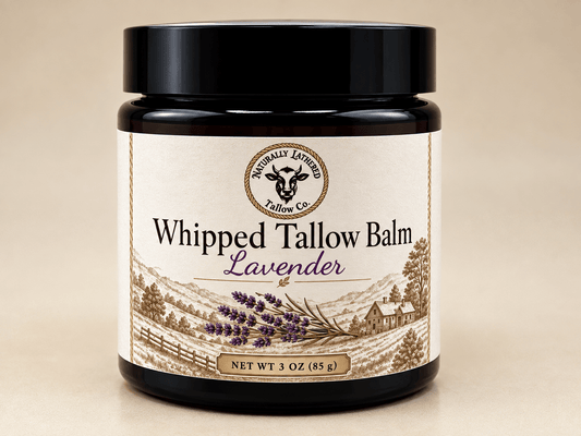 Lavender Whipped Tallow Balm | Nourishing Skin Moisturizer