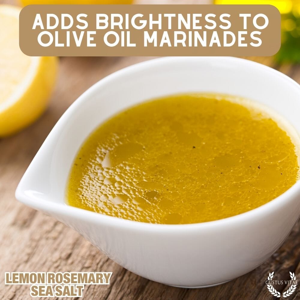 Sal marina de limón y romero