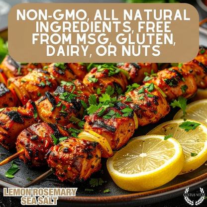 Sal marina de limón y romero