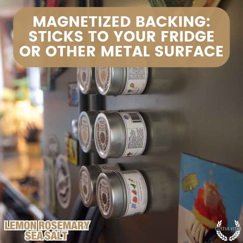 Sal marina de limón y romero