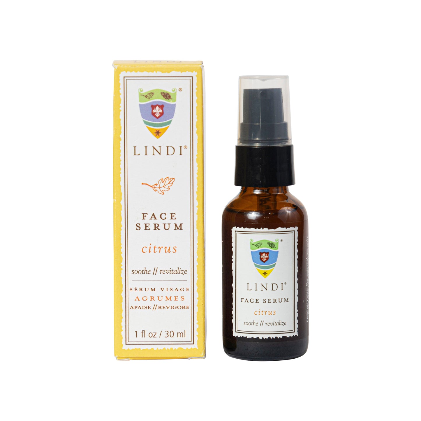 Suero facial cítrico Lindi