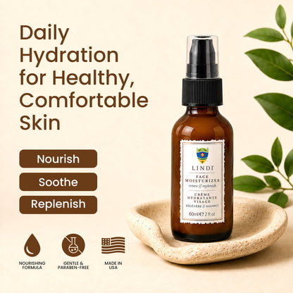 Hidratante facial Lindi