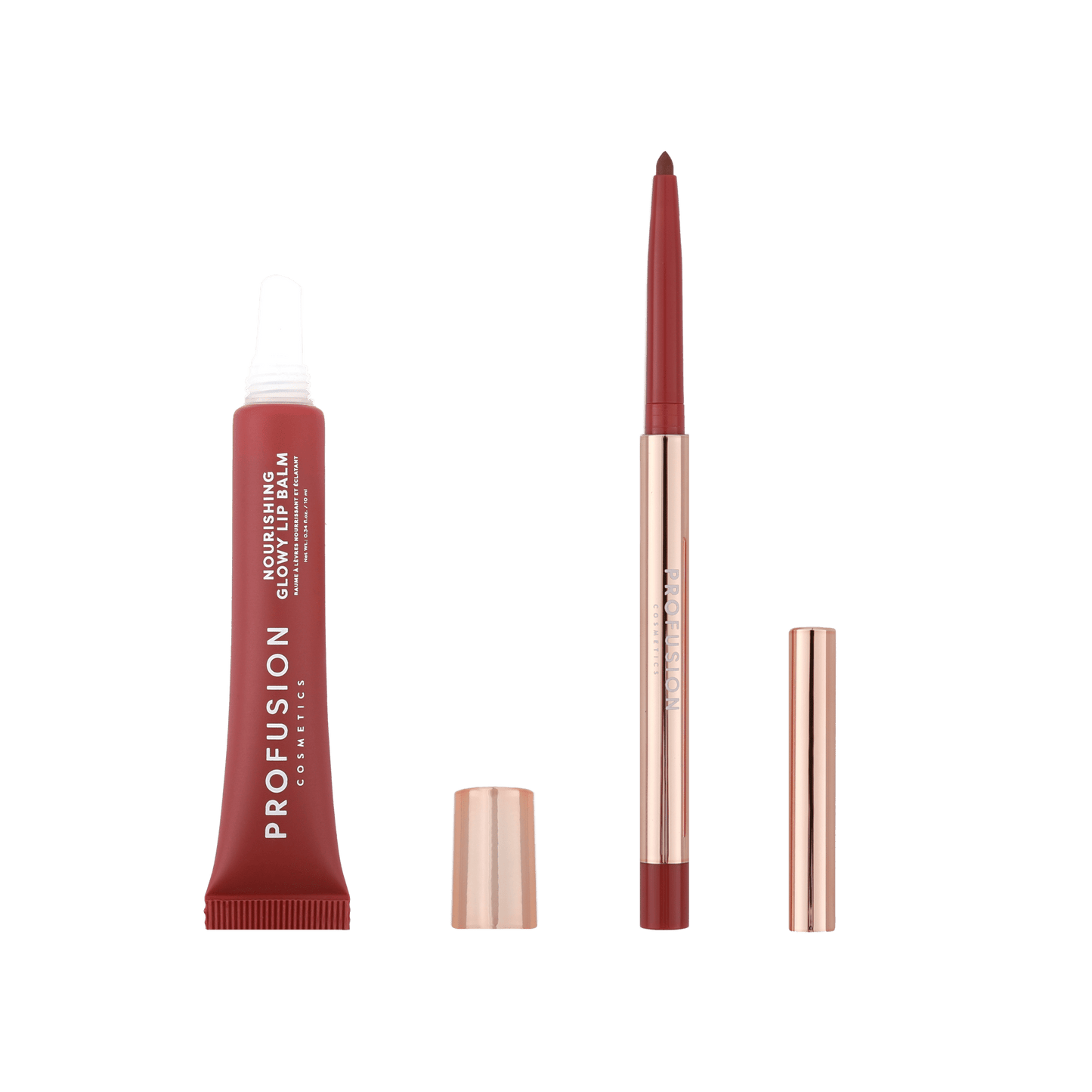 Lip Treat Duo Soft Matte Creamy Lip Liner & Nourishing Glowy Lip Balm | Daily Health & Beauty
