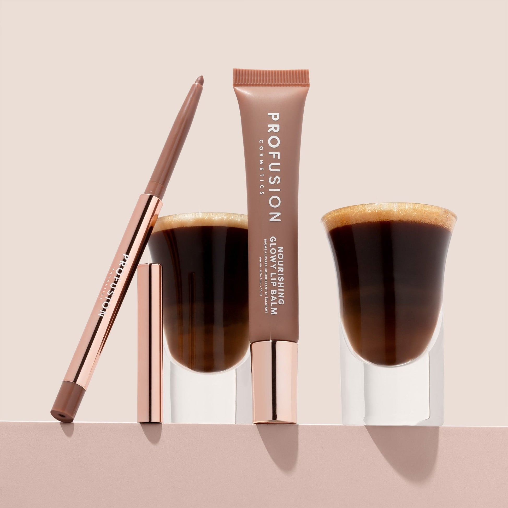 Lip Treat Duo Soft Matte Creamy Lip Liner & Nourishing Glowy Lip Balm | Daily Health & Beauty