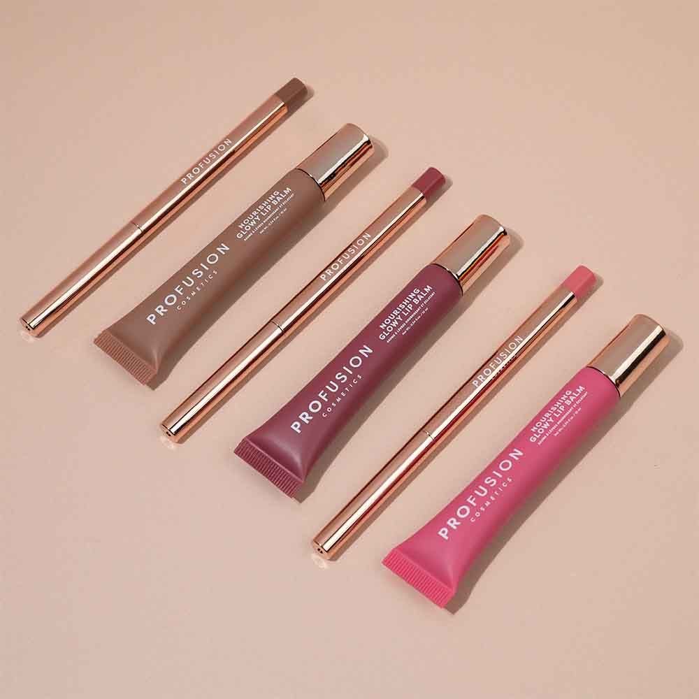 Lip Treat Duo Soft Matte Creamy Lip Liner & Nourishing Glowy Lip Balm | Daily Health & Beauty