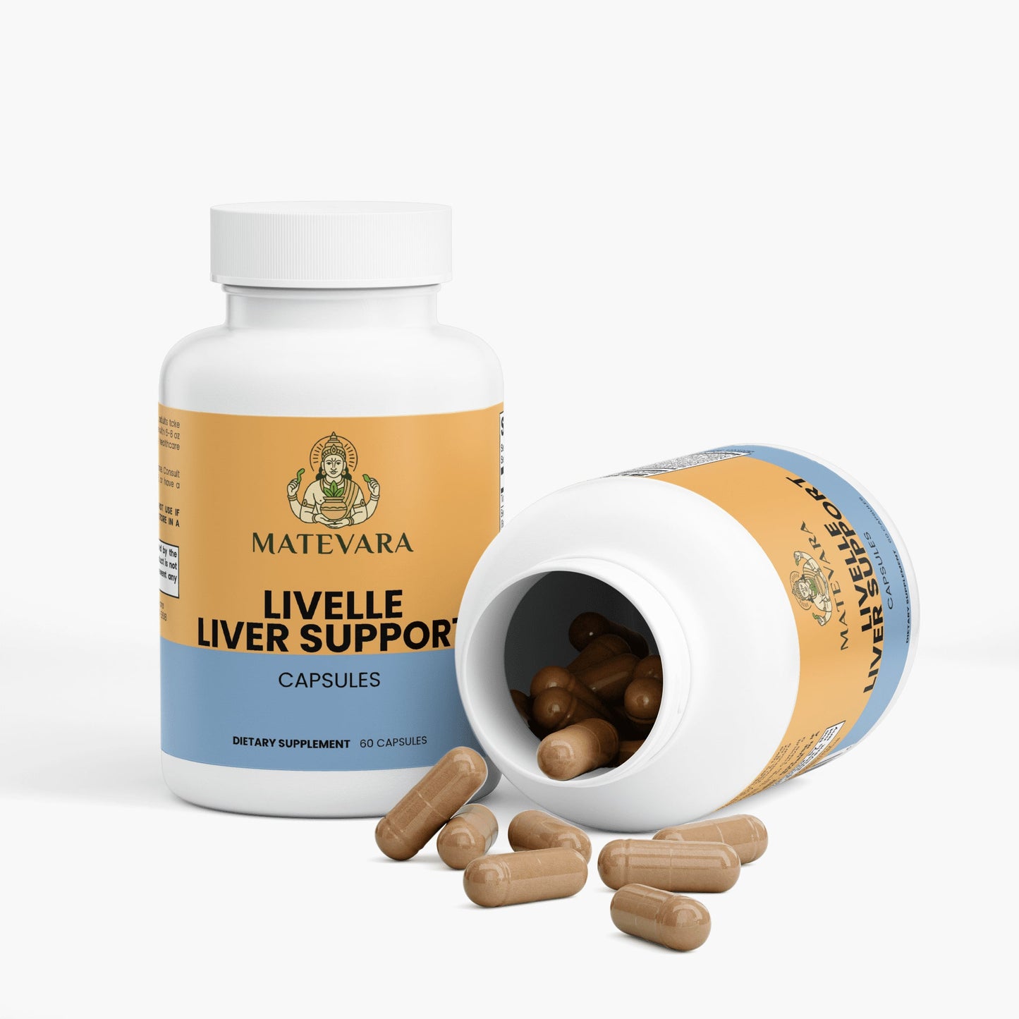 Livelle Milk Thistle Liver Support Supplement | 60 Capsules