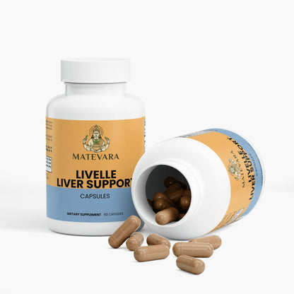 Livelle Milk Thistle Liver Support Supplement | 60 Capsules
