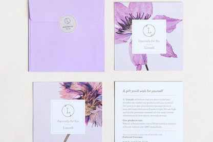 Lavender Bath Bomb & Shower Steamer Gift Box