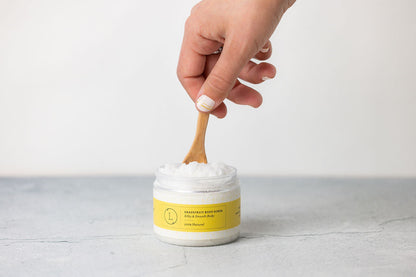 Grapefruit Body Scrub – Natural Exfoliating Salt Scrub