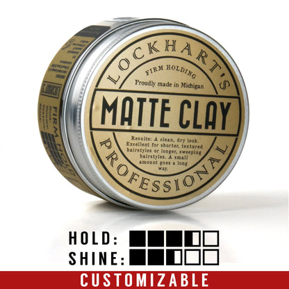 Medium/Firm Hold | Wax Based Matte Clay