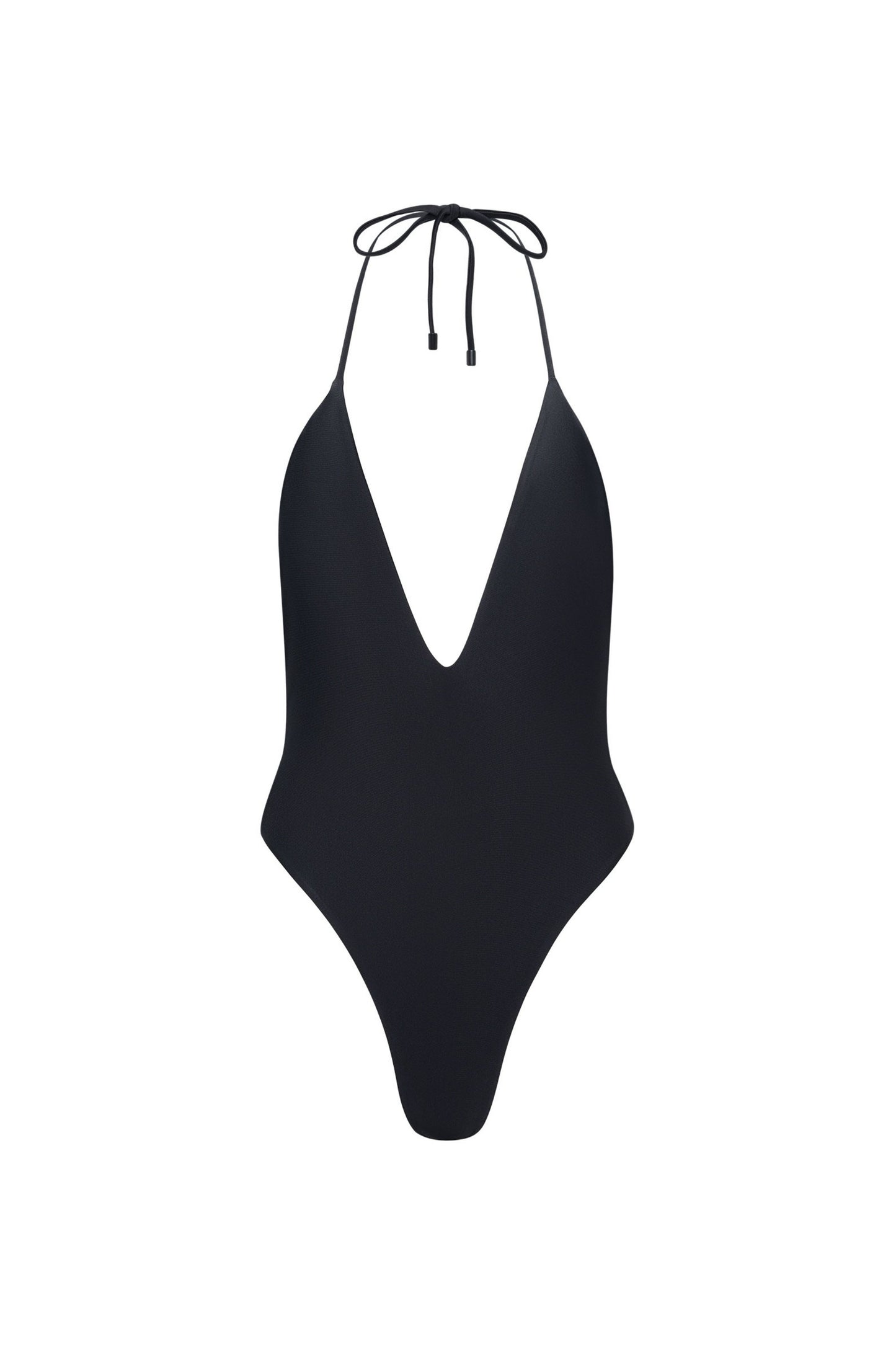 Los Cabos Deep V One Piece Black