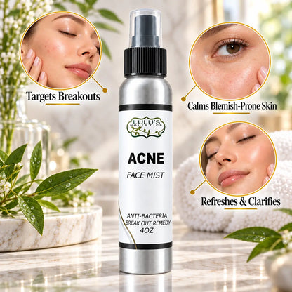 Lulu's Holistics Clarifying Witch Hazel & Tea Tree Blemish Face Mist (4oz)