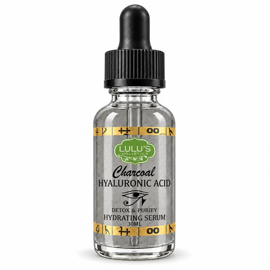 Lulu's Holistics Charcoal Hyaluronic Acid Detox & Purify Hydrating Serum (30ml)