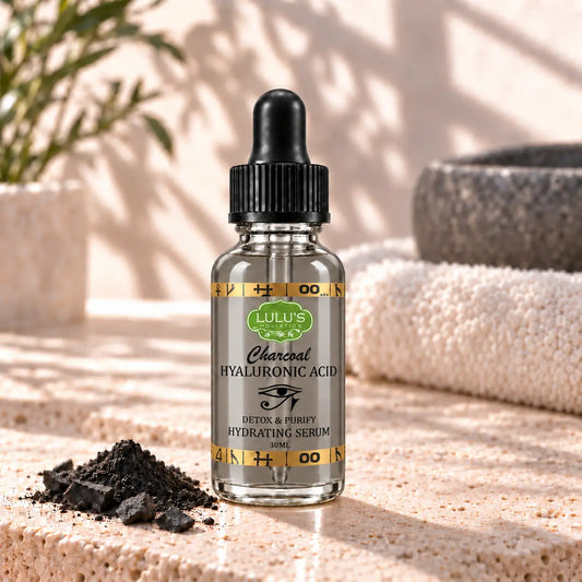 Lulu's Holistics Charcoal Hyaluronic Acid Detox & Purify Hydrating Serum (30ml)