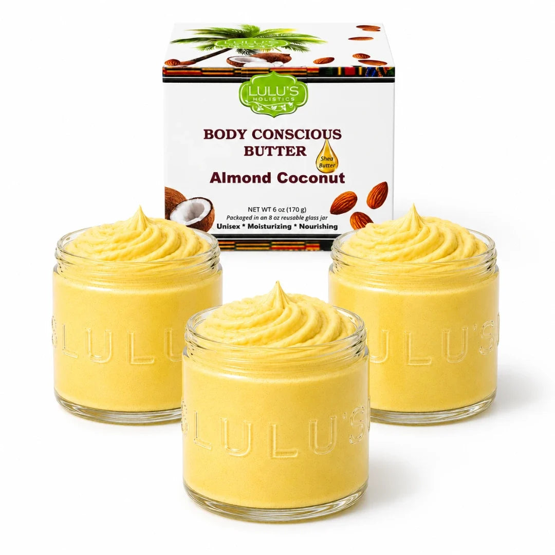 Original Almond Coconut Whipped Body Butter – Intense Hydration for Dry Skin