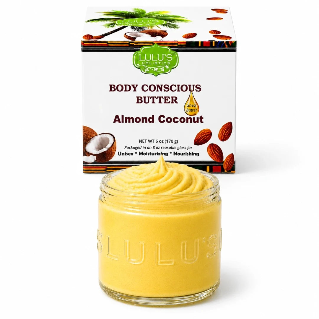 Original Almond Coconut Whipped Body Butter – Intense Hydration for Dry Skin
