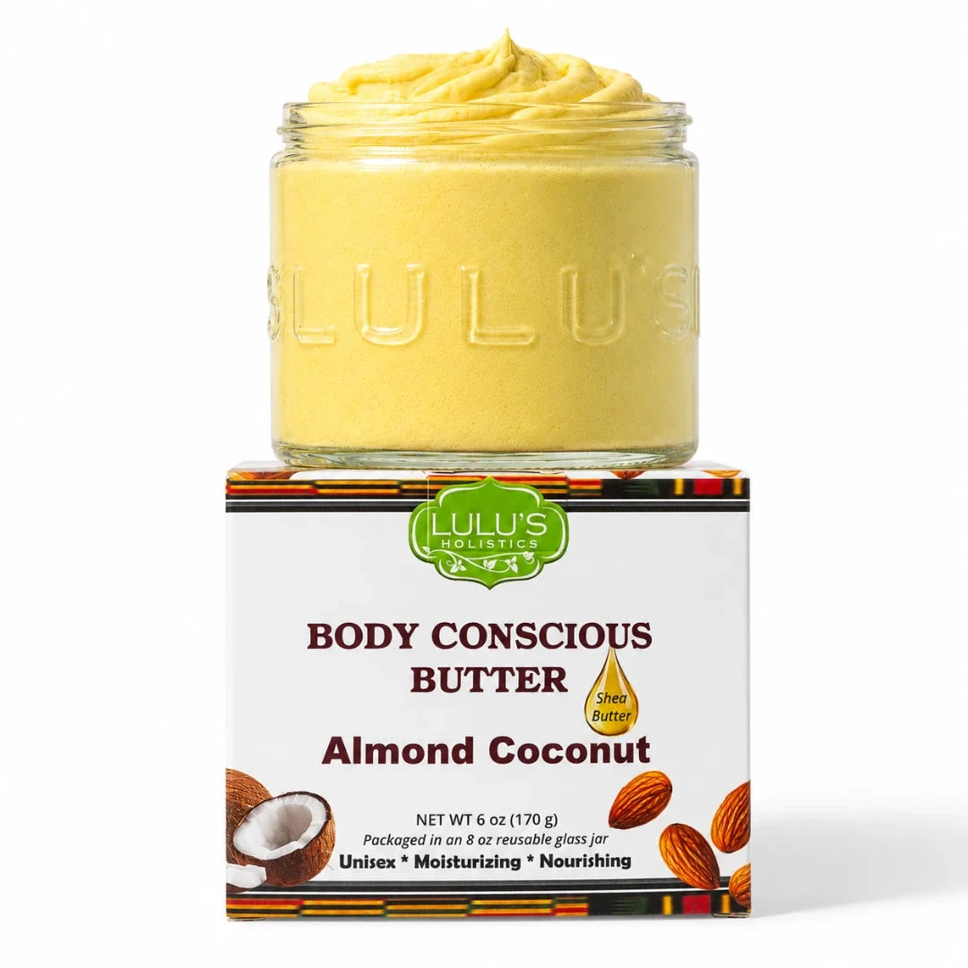 Original Almond Coconut Whipped Body Butter – Intense Hydration for Dry Skin