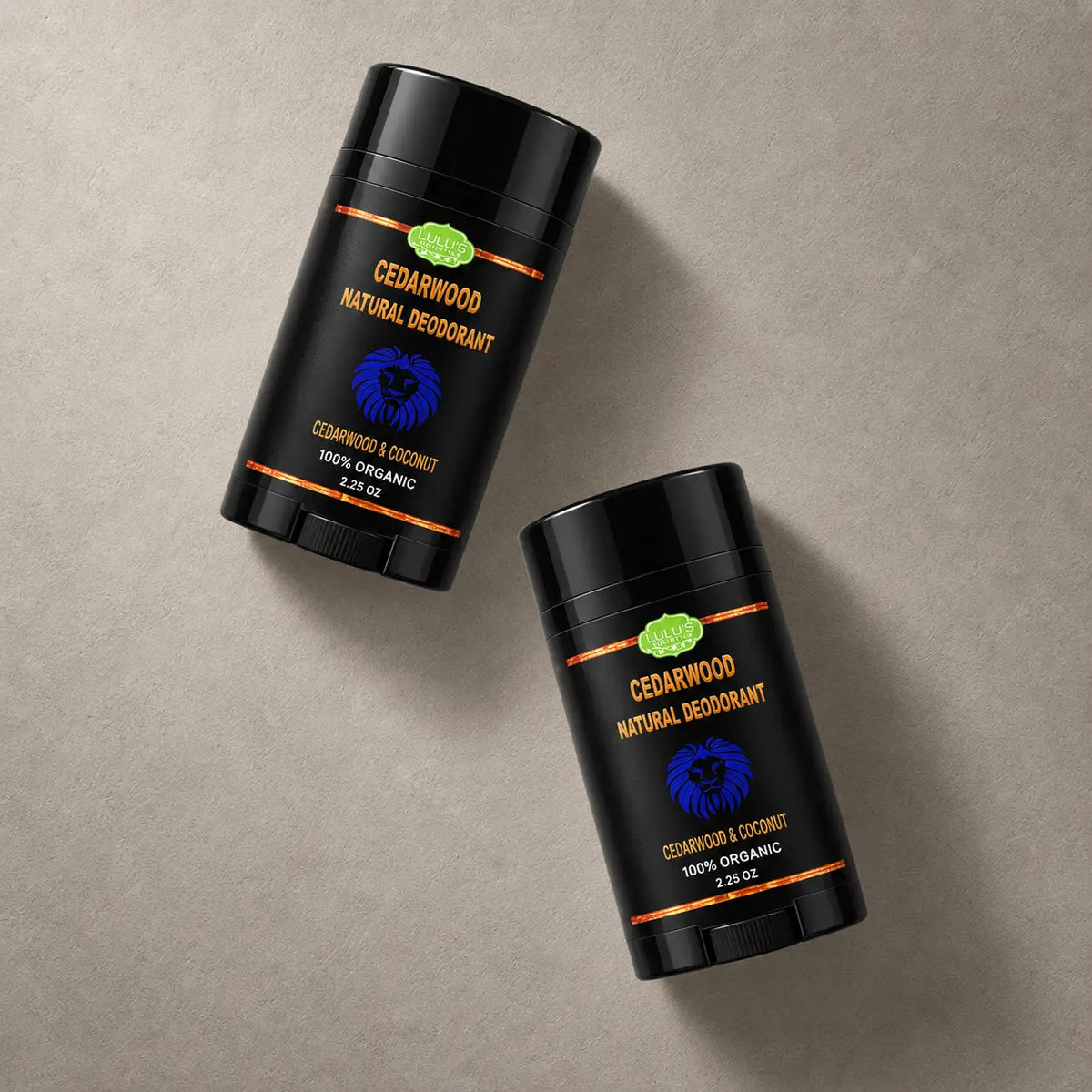 Lulu's Holistics Cedarwood & Coconut Aluminum-Free Natural Deodorant (2.25oz)