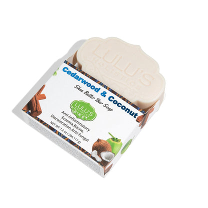 Cedarwood Coconut Shea Butter Bar Soap – Balancing Cleanse