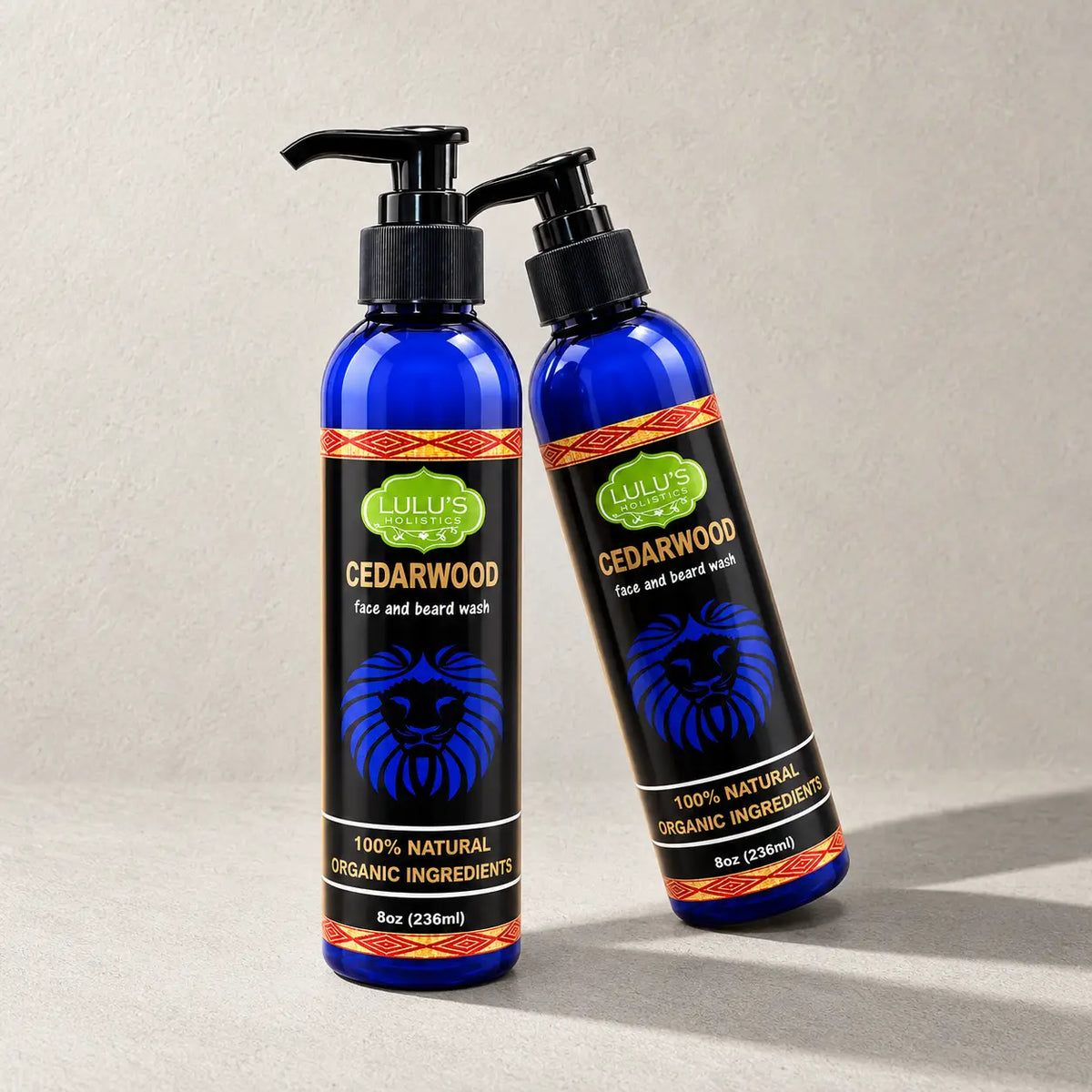 Lulu's Holistics Cedarwood Face & Beard Soothing Conditioning Wash (8oz)