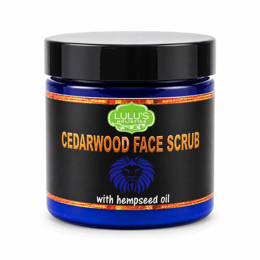 Gommage Visage au Bois de Cèdre – Nettoyant Exfoliant pour Hommes